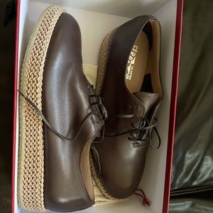 Men’s Ferragamo Avordmoon Leather Oxfords